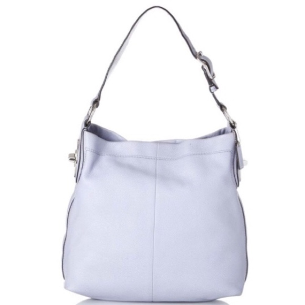 NWOT Coach periwinkle color Penelope Adjustable Shoulder Bag